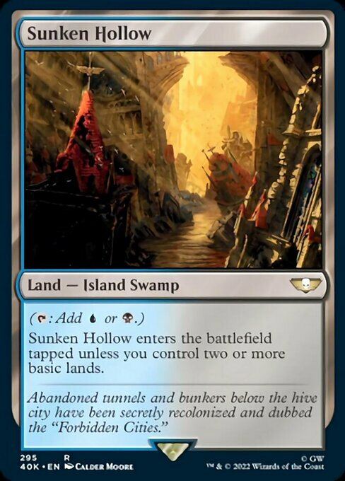 Sunken Hollow Card Front