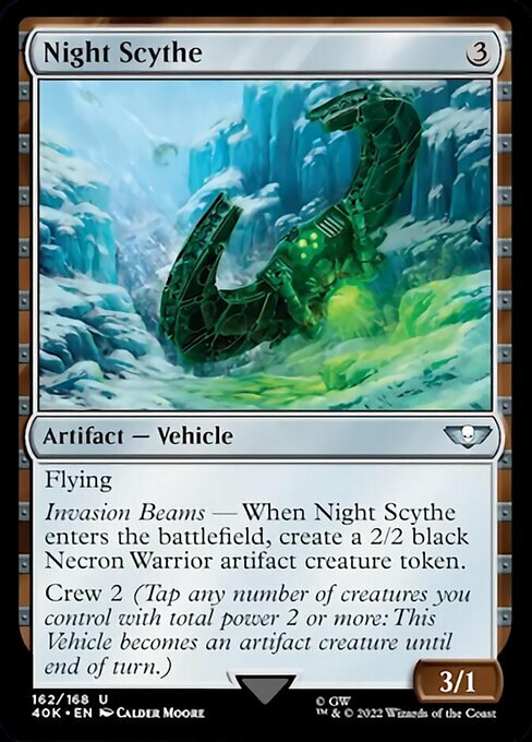 Night Scythe Card Front