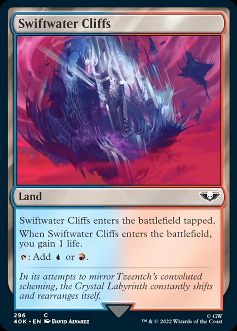 Swiftwater Cliffs Card Front