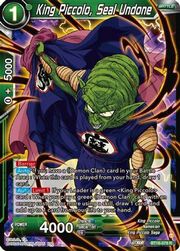 King Piccolo, Seal Undone