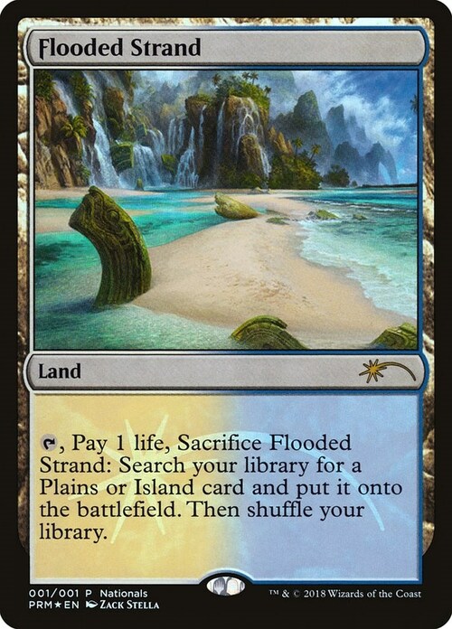 Flooded Strand Card Front