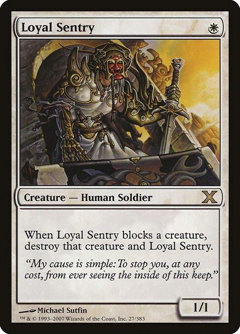 Loyal Sentry Card Front