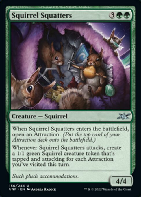 Squirrel Squatters Card Front