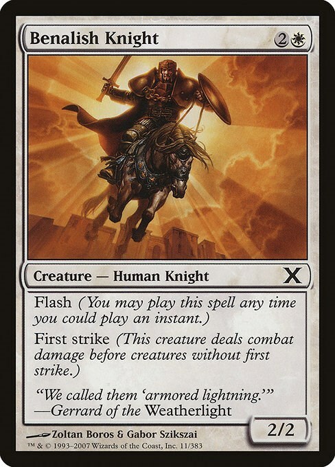 Benalish Knight Card Front