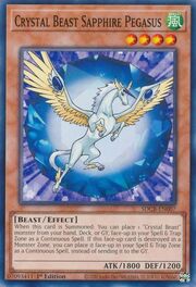 Crystal Beast Sapphire Pegasus