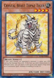 Crystal Beast Topaz Tiger