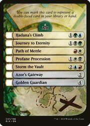 Double-Faced Card Proxy Checklist