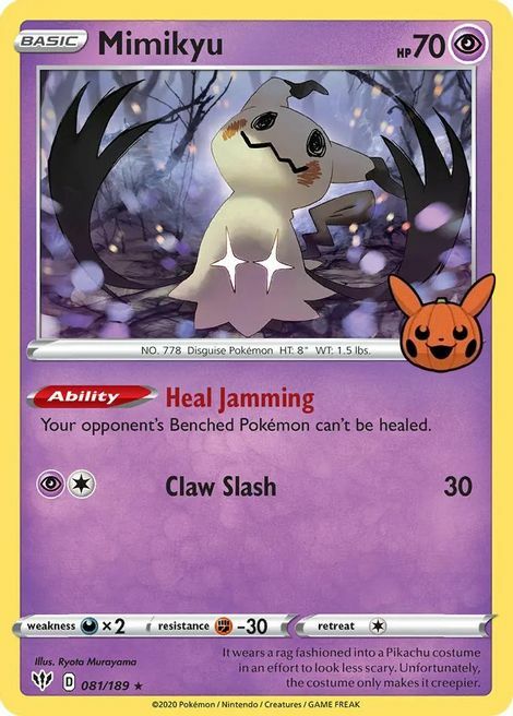 Mimikyu Card Front