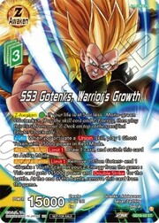 SS3 Gotenks, Warrior's Growth