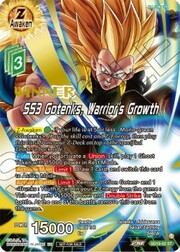 SS3 Gotenks, Warrior's Growth