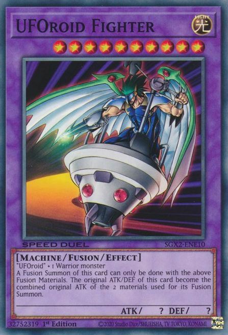 UFOroid Fighter Card Front