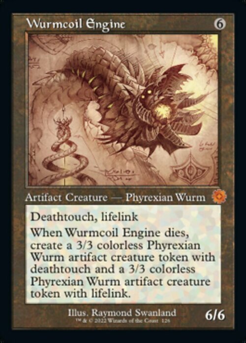 Wurmcoil Engine Card Front