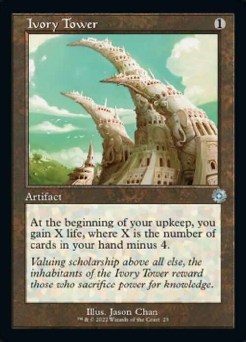 Ivory Tower Card Front