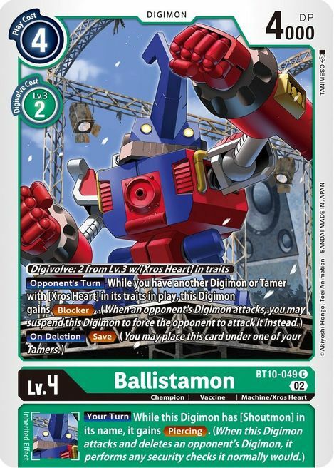 Ballistamon Card Front