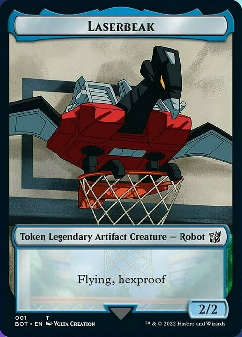 Laserbeak Card Front