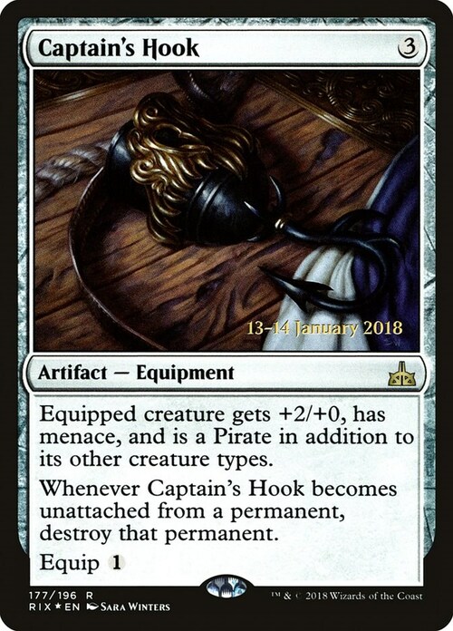 Captain's Hook Card Front