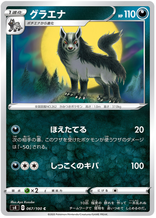 Mightyena Card Front