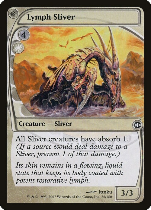 Lymph Sliver Card Front