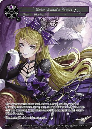 Dark Alice's Smile Card Front