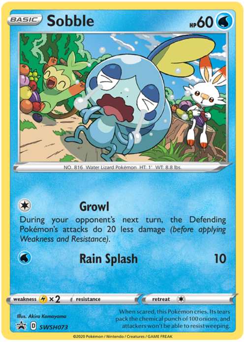 Sobble Card Front