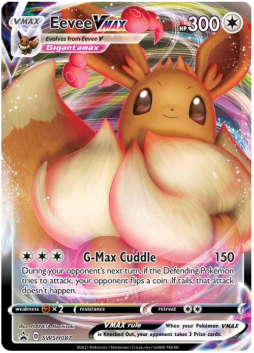 Eevee VMAX Card Front