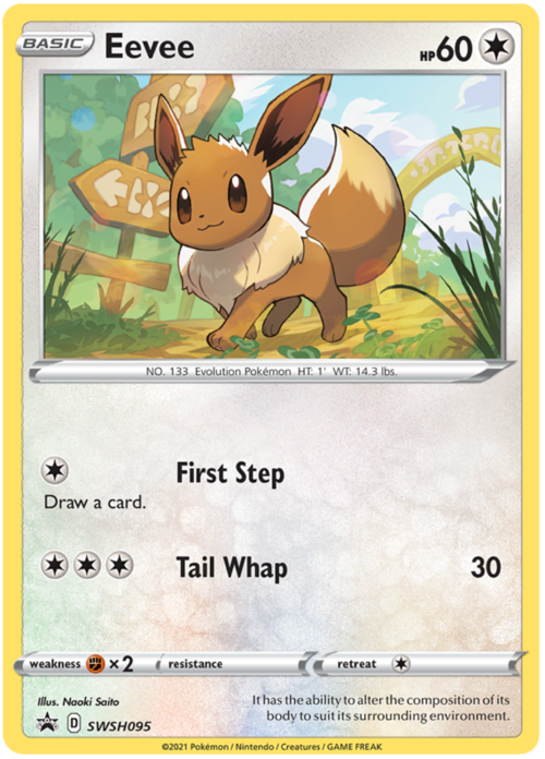 Eevee Card Front