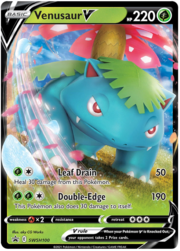 Venusaur V [Leaf Drain | Double-Edge]