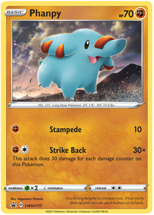 Phanpy Card Front