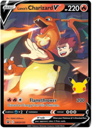 Lance's Charizard V [Flamethrower]