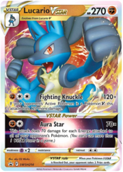 Lucario V-ASTRO [Fighting Knuckle | Aura Star]