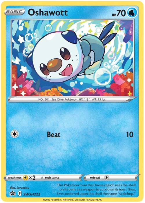 Oshawott Card Front