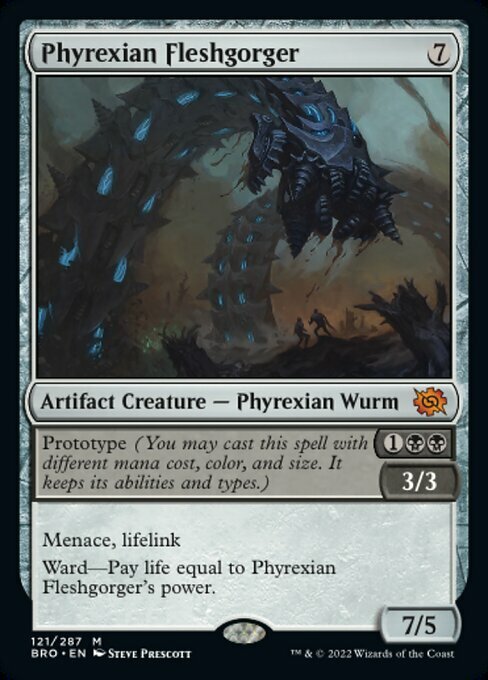 Phyrexian Fleshgorger Card Front