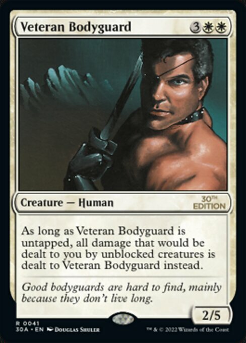 Veteran Bodyguard Card Front