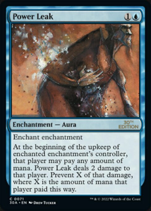 Power Leak Card Front