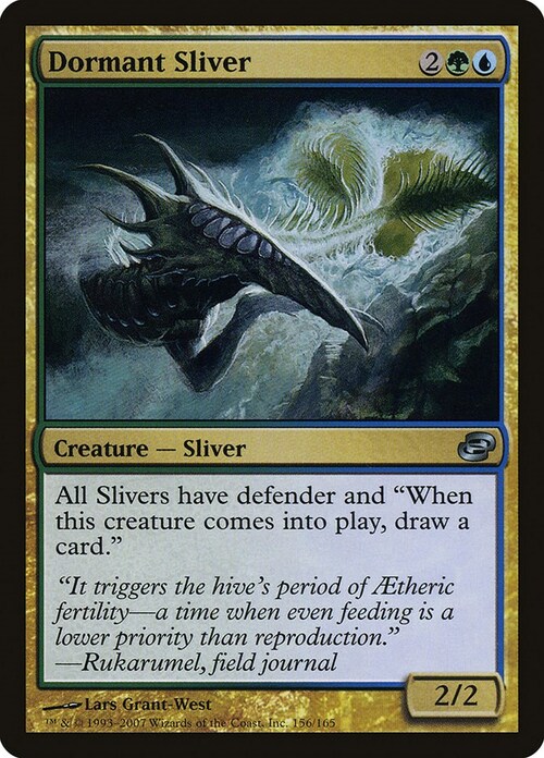 Dormant Sliver Card Front