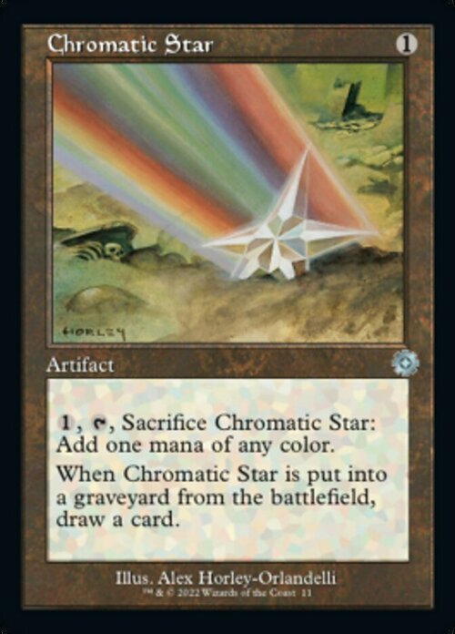 Chromatic Star Card Front