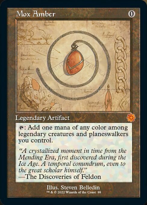 Mox Amber Card Front