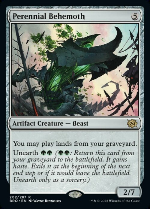 Perennial Behemoth Card Front