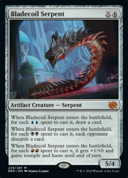 Bladecoil Serpent Card Front