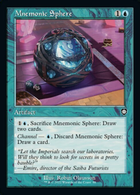 Mnemonic Sphere Card Front