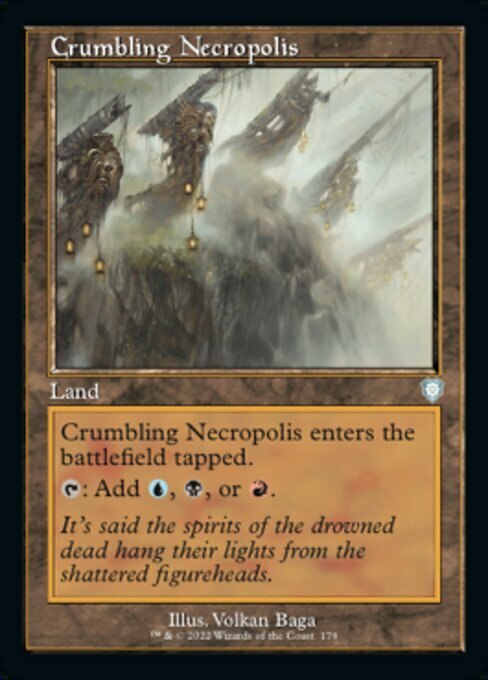 Crumbling Necropolis Card Front