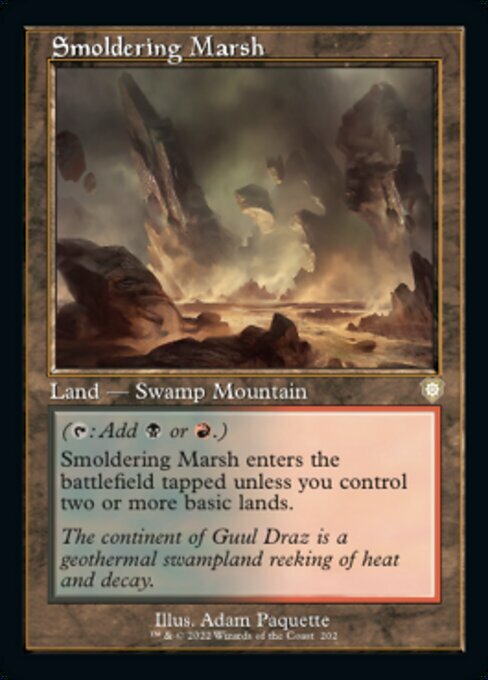 Smoldering Marsh Card Front