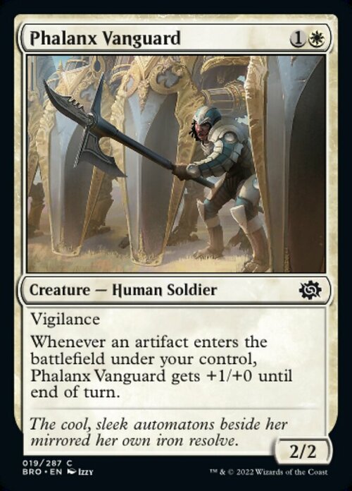 Phalanx Vanguard Card Front