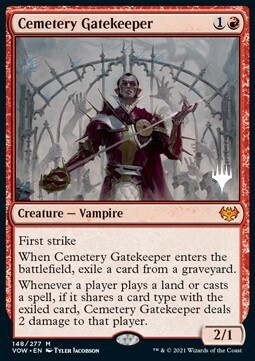 Cemetery Gatekeeper Card Front