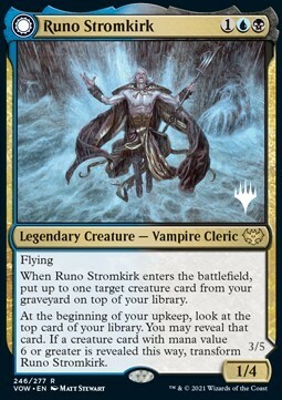 Runo Stromkirk // Krothuss, Lord of the Deep Card Front