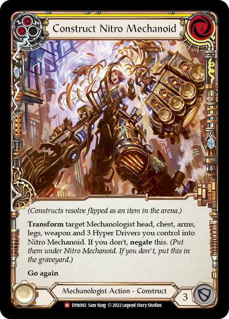 Construct Nitro Mechanoid // Nitro Mechanoid Card Front