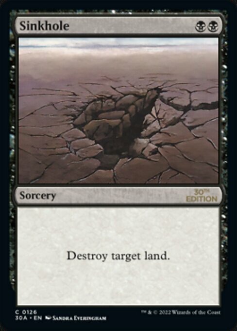 Sinkhole Card Front