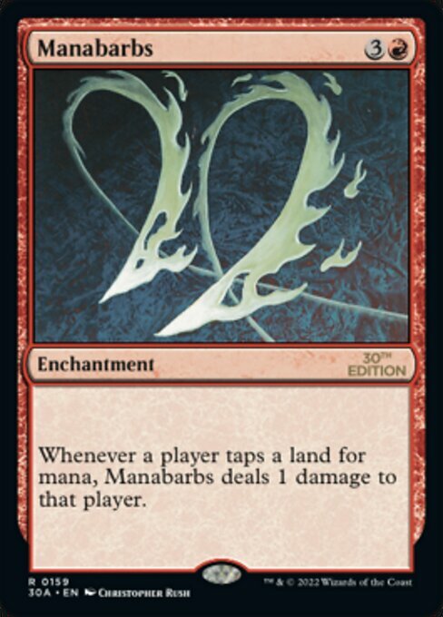 Manabarbs Card Front