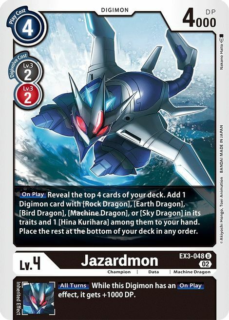 Jazardmon Card Front