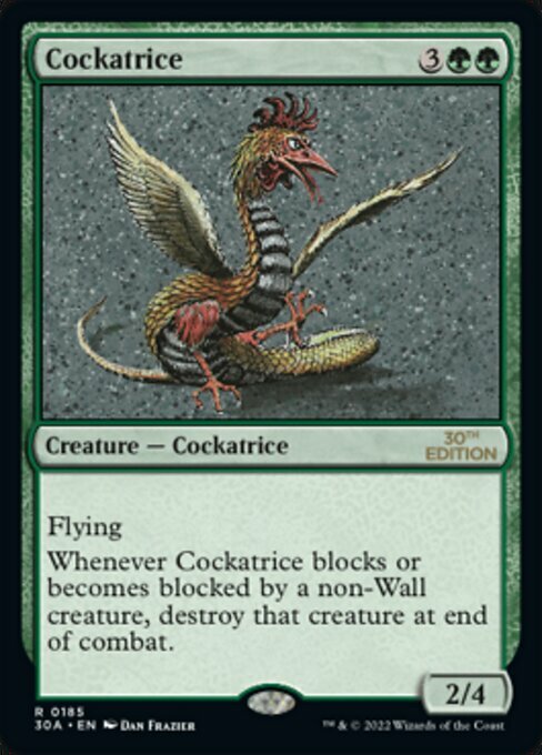 Cockatrice Card Front